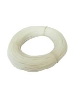 Труба фторопластовая (PTFE, тефлоновая), 6*4 мм, толщина стенки 1 мм, 3м