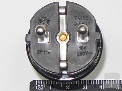 Вилка прямая 16a