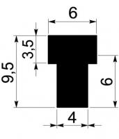 Уплотнитель Т-образный (YL1M0128) henkovac TPS XL Compact