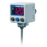 Вакуумметр ZSE40AF-01-V-PVC