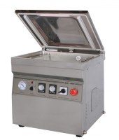 Вакуумный упаковщик Hualian HVC-400/2T-G (DZQ-400/2T) нерж., газ от экспертов компании ПРОФВАКУУМ